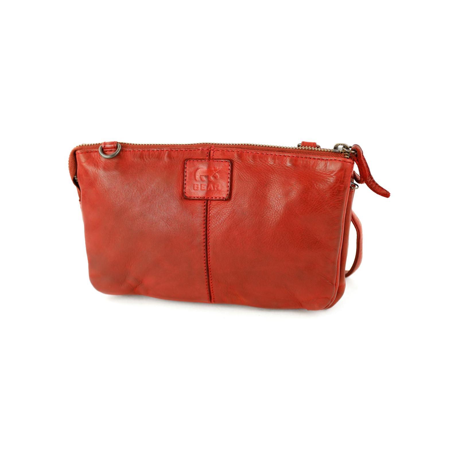 Bear Design Uma Cow Lavato Clutch | CL30996 rood achterkant