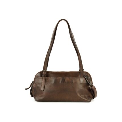 Bear Design Daphne schoudertas (leren schoudertas / crossbody) - Bruin