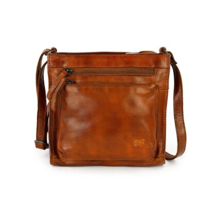Bear Design Davita schoudertas (leren schoudertas) - Cognac