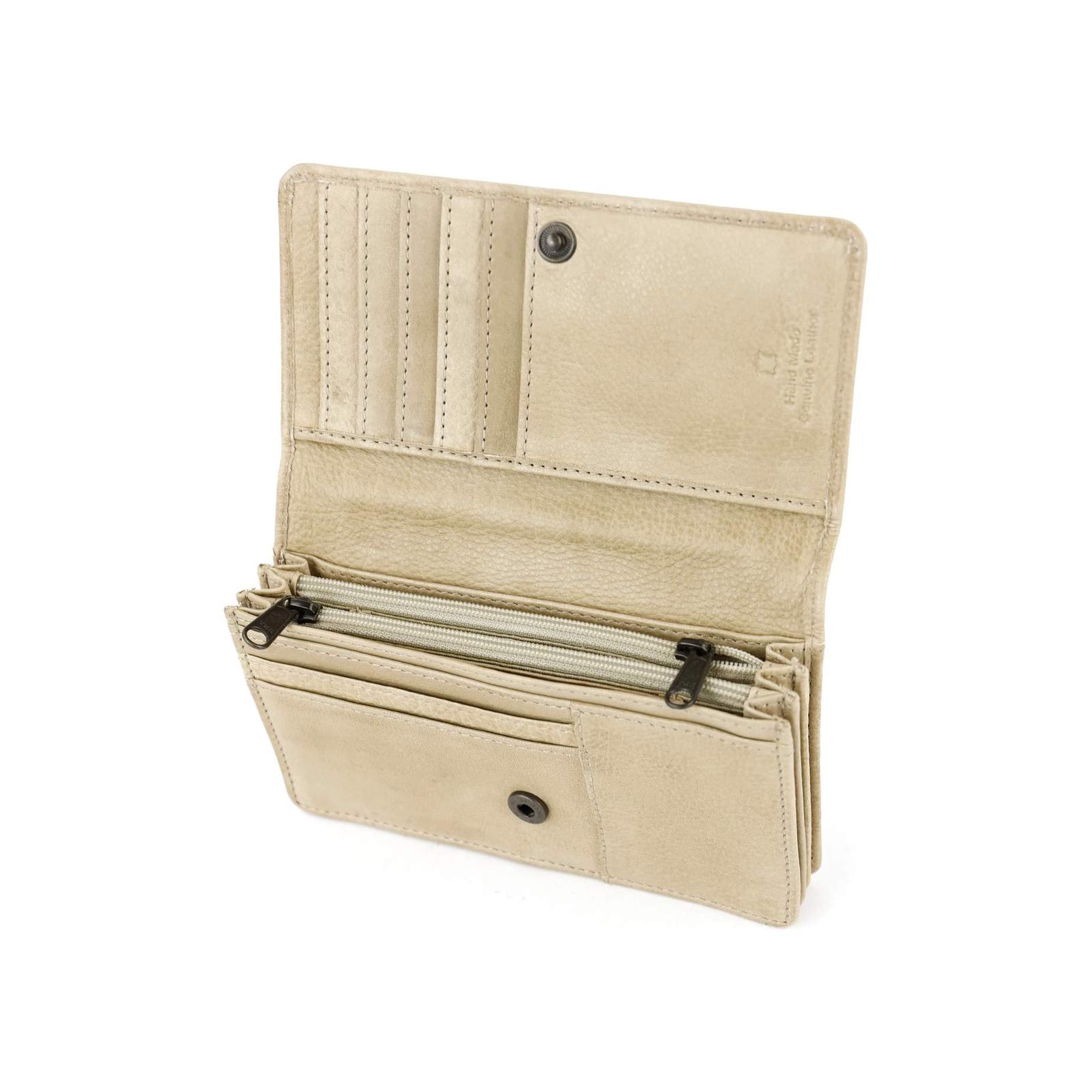Bear Design Emma leren overslagportemonnee RFID | CL782 open