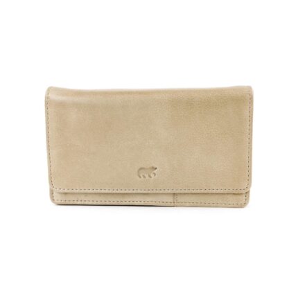 Bear Design Emma leren overslagportemonnee RFID | CL782 voorkant