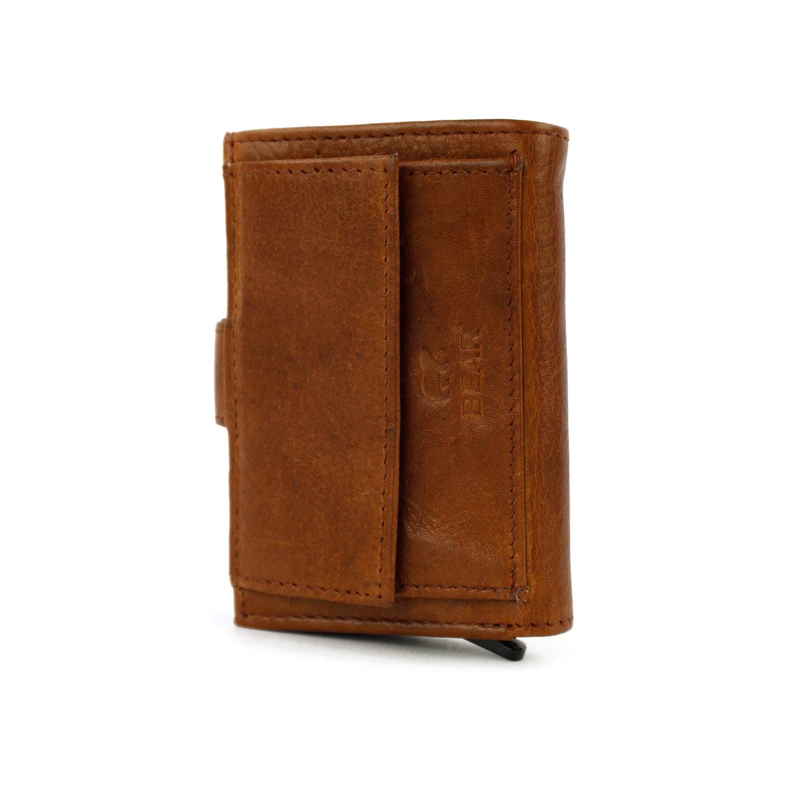 Bear Design Evie CP6813 Pasjeshouder (met muntgeld klepvakje) - Cognac - Afbeelding 5
