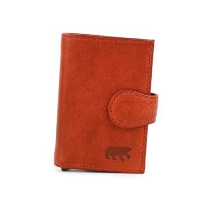Bear Design Evie CP6813 Pasjeshouder (met muntgeld klepvakje) - Red