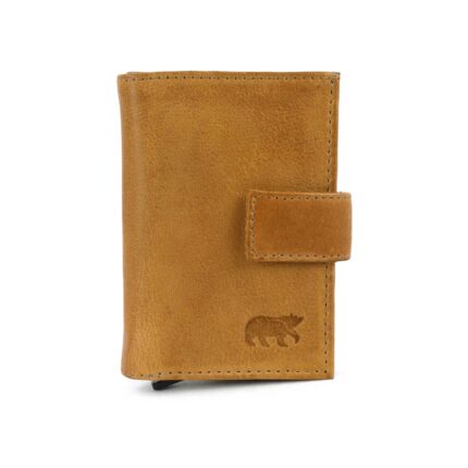 Bear Design Evie CP6813 Pasjeshouder (met muntgeld klepvakje) - Taupe