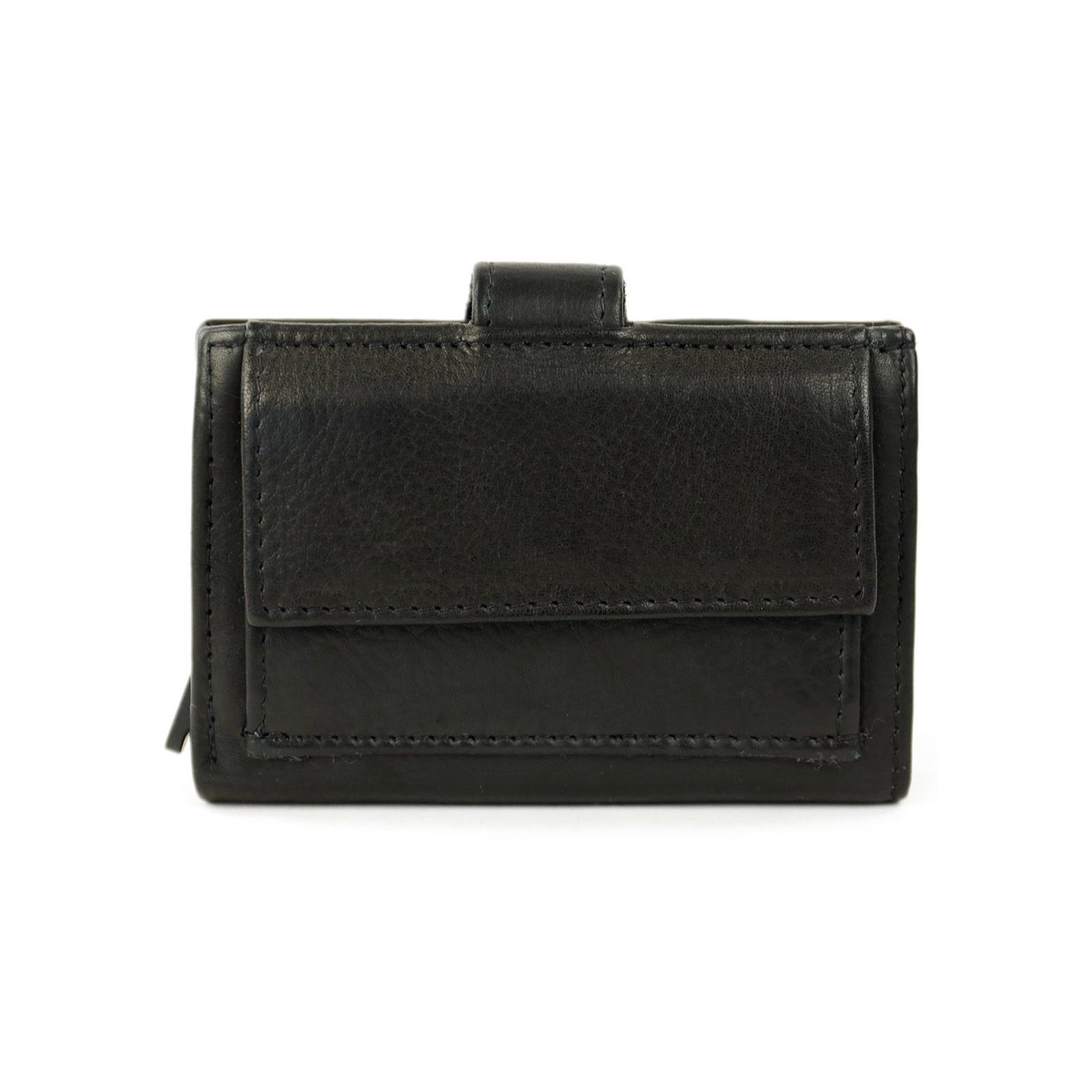 Bear Design Evie CP6813 Pasjeshouder (met muntgeld klepvakje) - Zwart - Afbeelding 4