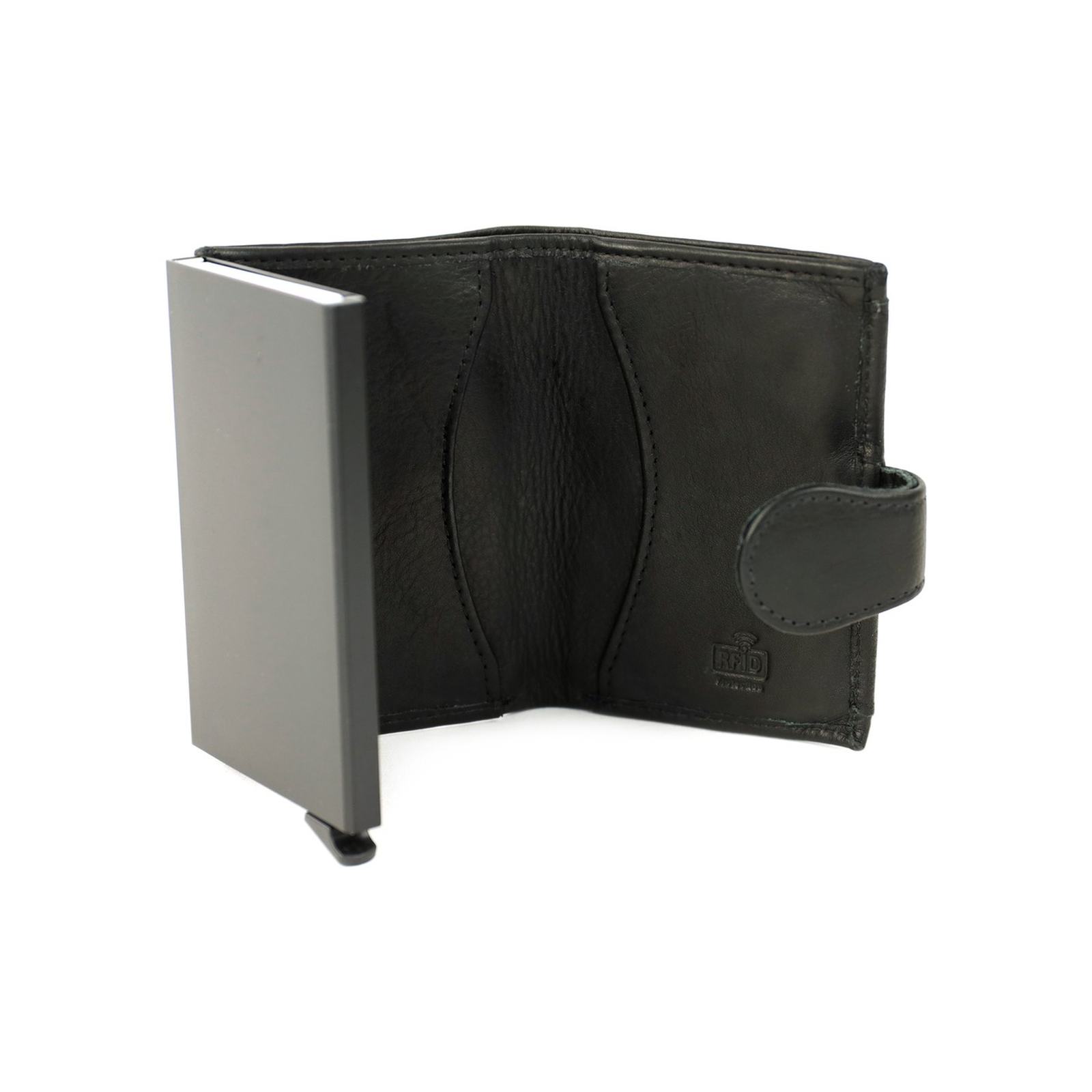 Bear Design Evie CP6813 Pasjeshouder (met muntgeld klepvakje) - Zwart - Afbeelding 3