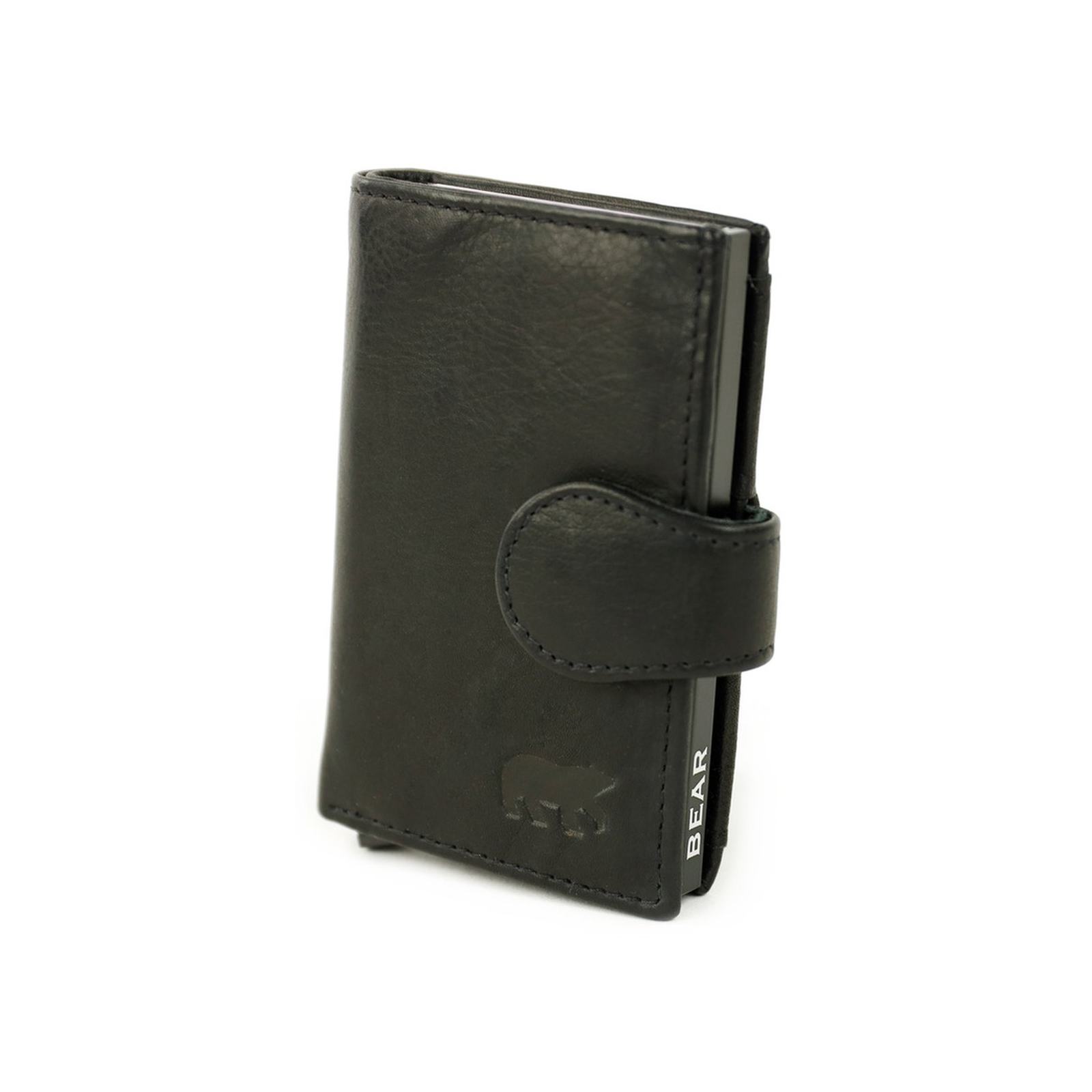 Bear Design Evie CP6813 Pasjeshouder (met muntgeld klepvakje) - Zwart - Afbeelding 2