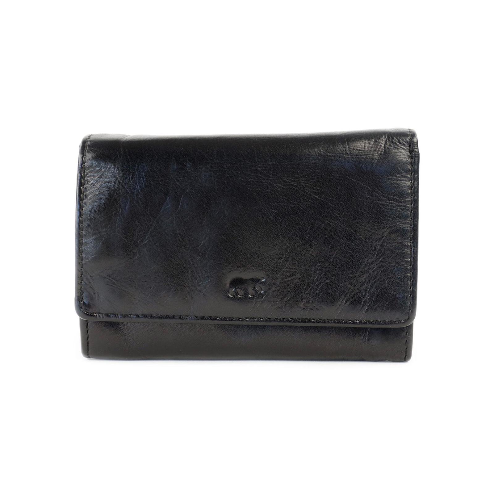 Bear Design Flappie Portemonnee CL15572 - Zwart