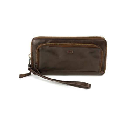 Bear Design Isa Portemonnee CL14851 (afneembaar polsbandje) - Brown