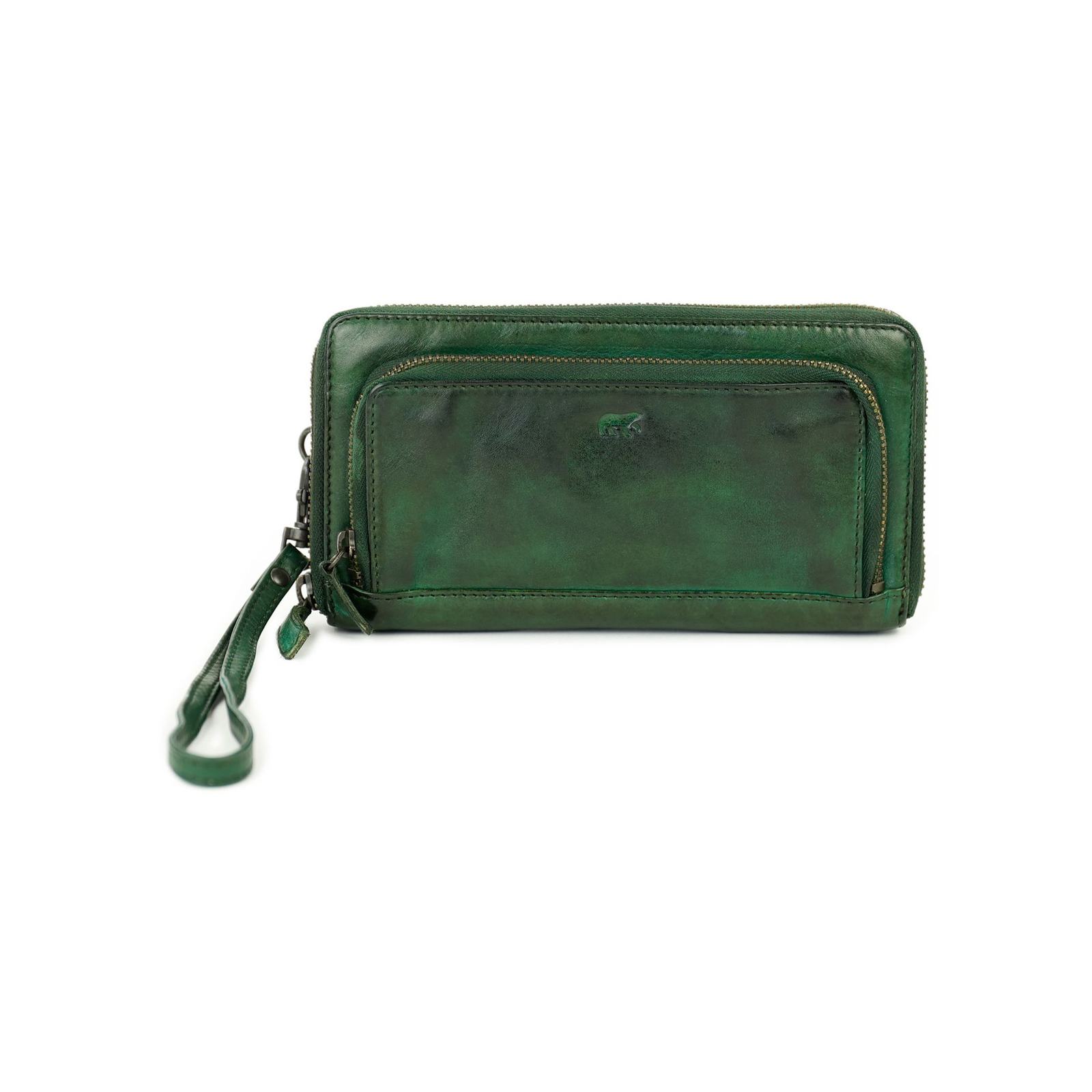 Bear Design Isa Portemonnee CL14851 (afneembaar polsbandje) - Green