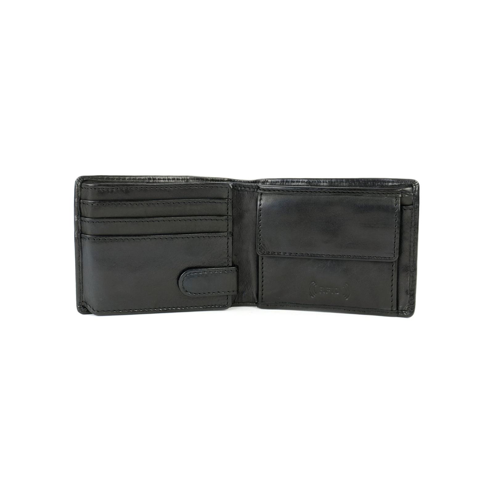 Bear Design Jim Billfold Portemonnee CL21630 - Zwart - Afbeelding 5