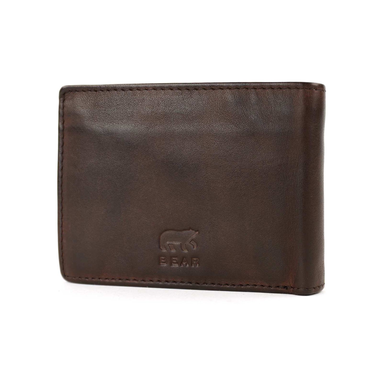 Bear Design Joep CL18839 Billfold Portemonnee - Brown - Afbeelding 4
