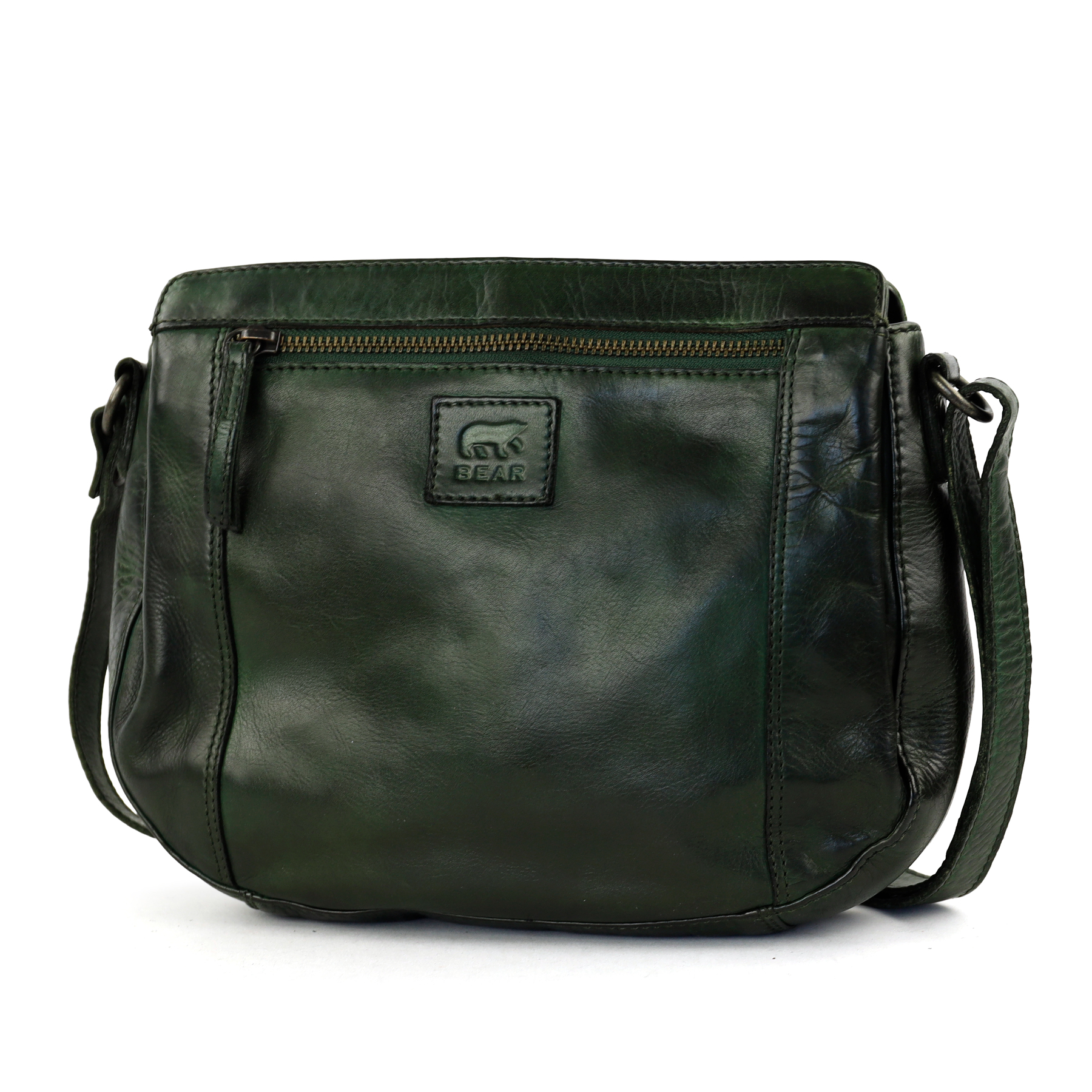 Bear Design Miley schoudertas (leren schoudertas) - Green - Afbeelding 4