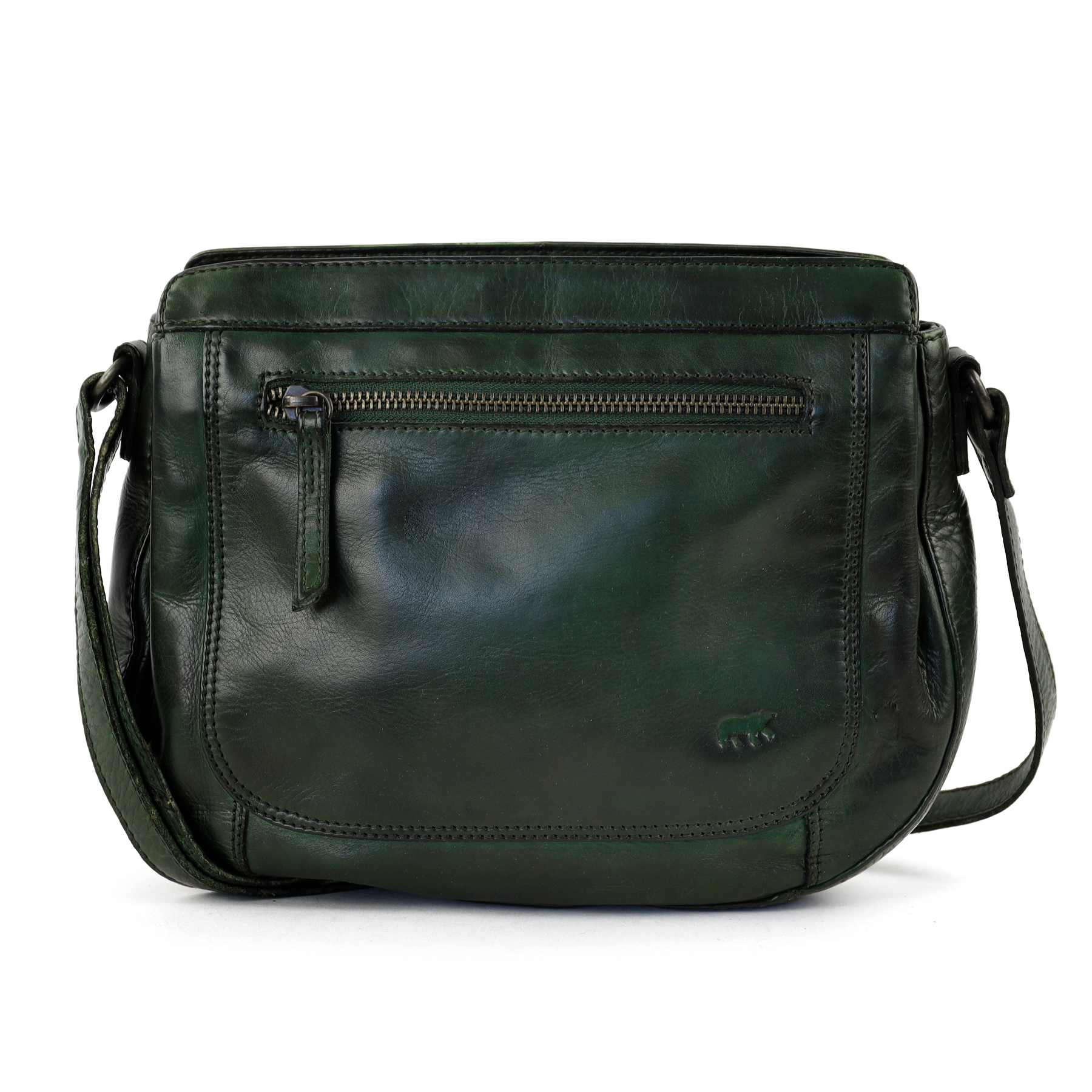 Bear Design Miley schoudertas (leren schoudertas) - Green