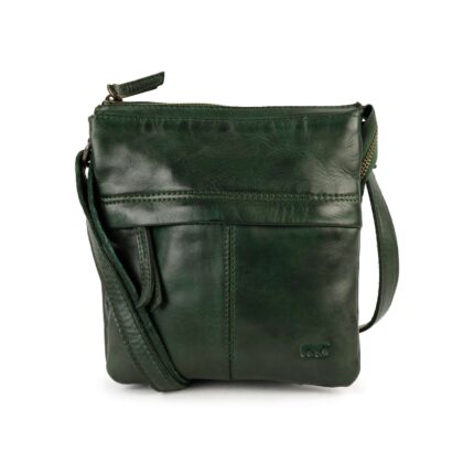 Bear Design Monique crossbody (leren schoudertas) - Green