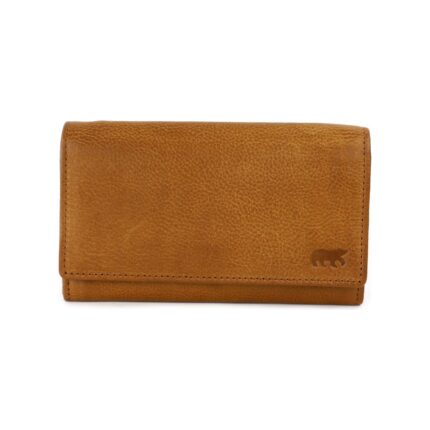 Bear Design Sigrid overslag portemonnee cognac | CP6096 voorkant