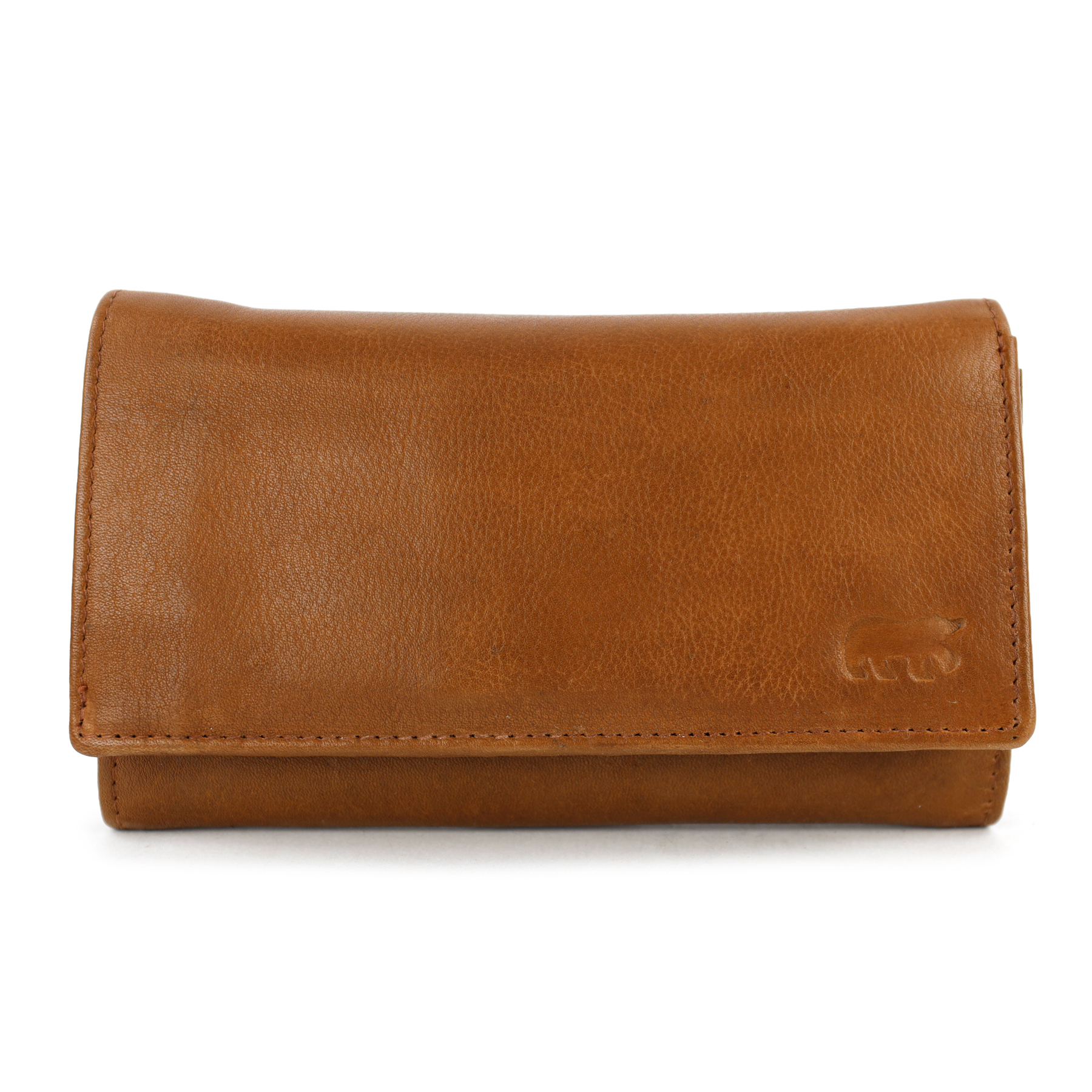 Bear Design Sweety XL leren portemonnee cognac | CP6041 voorkant