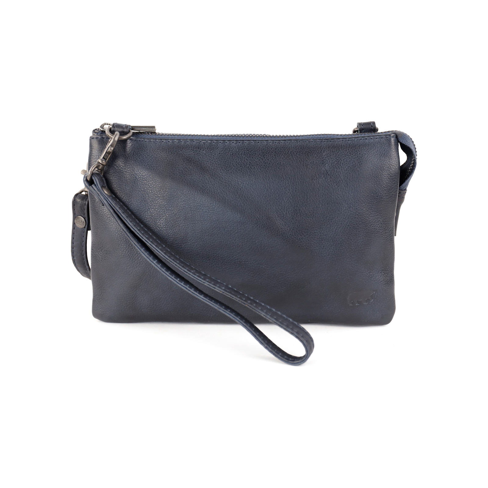 Bear Design Uma Callisto Pelle Clutch navy | CP1119 navy voorkant