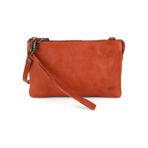 Bear Design Uma Callisto Pelle Clutch red | CP1119 red voorkant