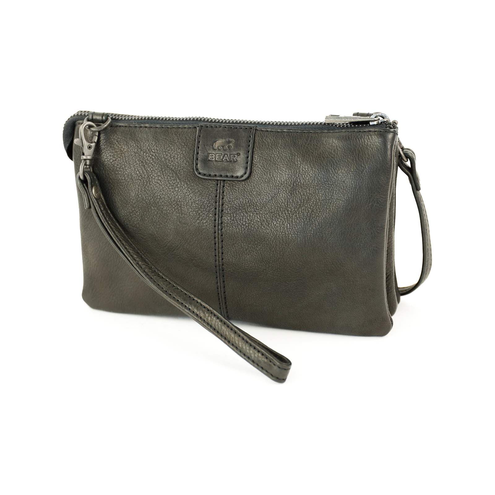 Bear Design Uma Callisto Pelle Clutch zwart | CP1119 zwart achterkant