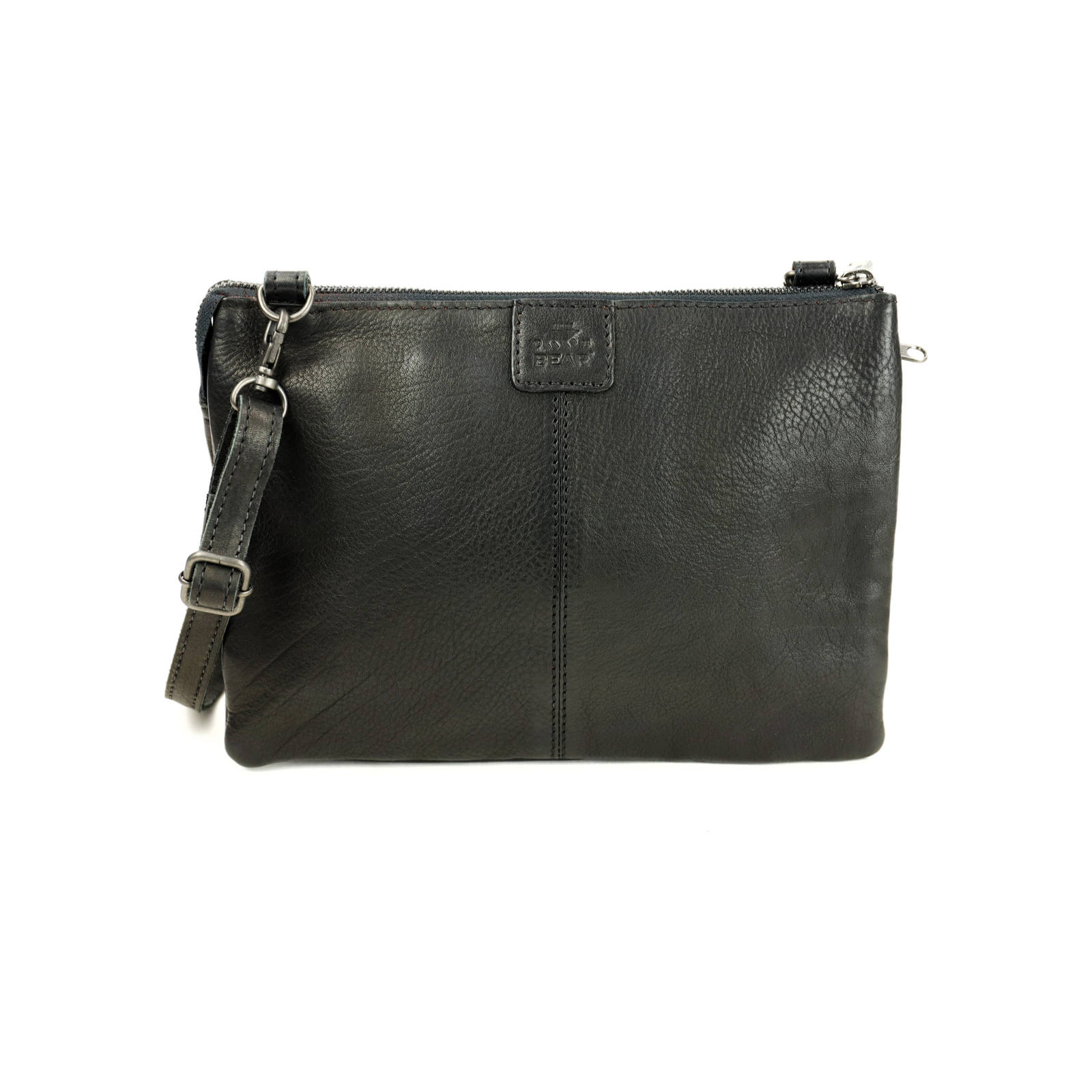 Bear Design Uma XL leren portemonneetas CP1268 (7 pasjesvakken) - Zwart - Afbeelding 2