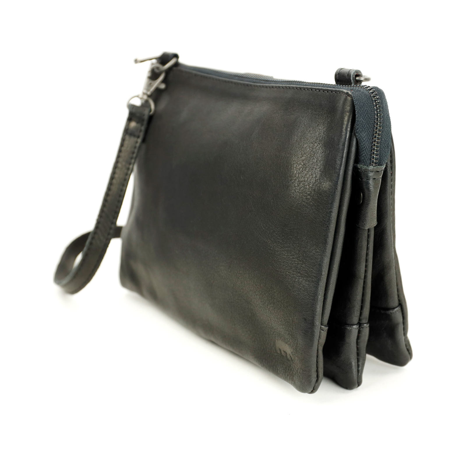 Bear Design Uma XL leren portemonneetas CP1268 (7 pasjesvakken) - Zwart - Afbeelding 4