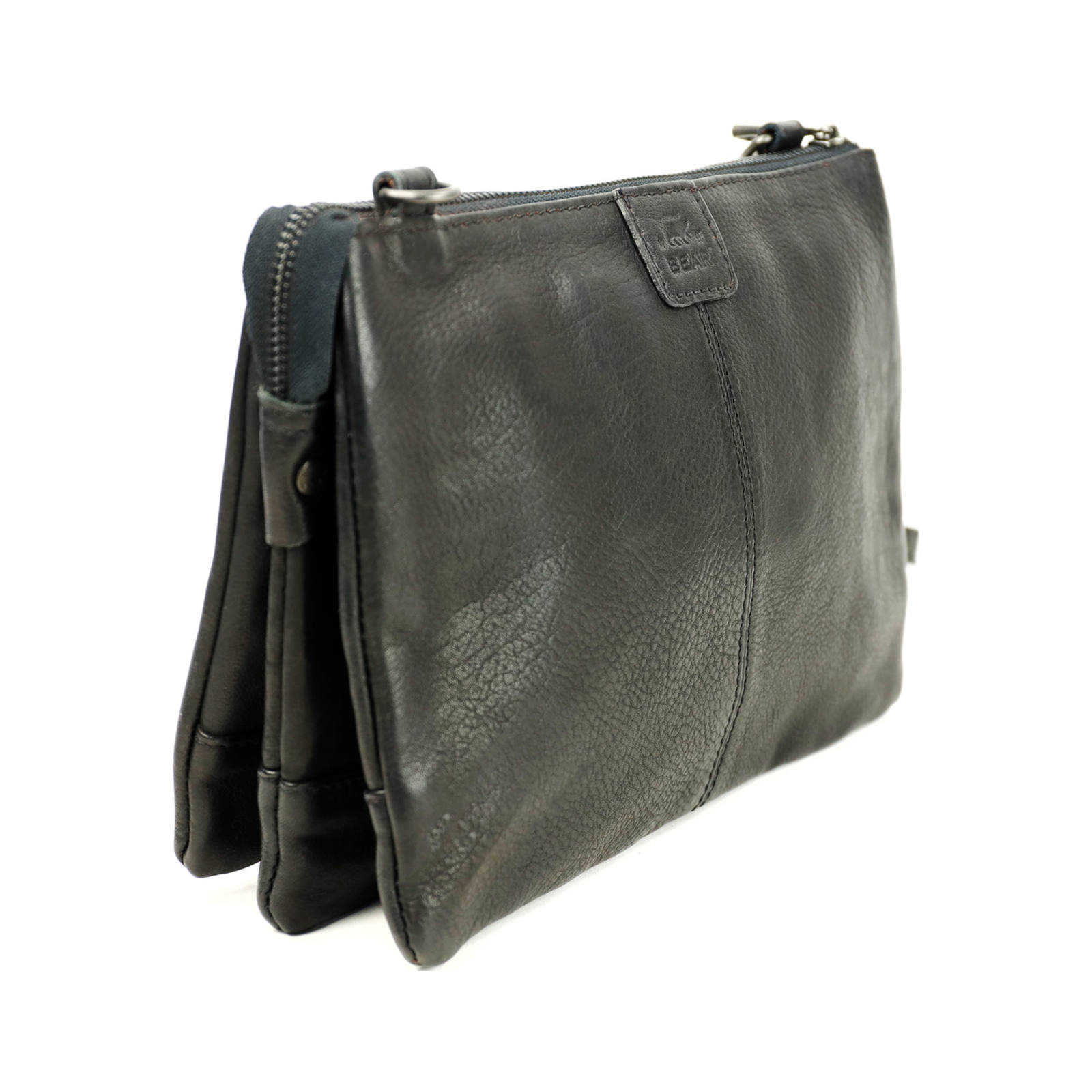 Bear Design Uma XL leren portemonneetas CP1268 (7 pasjesvakken) - Zwart - Afbeelding 5