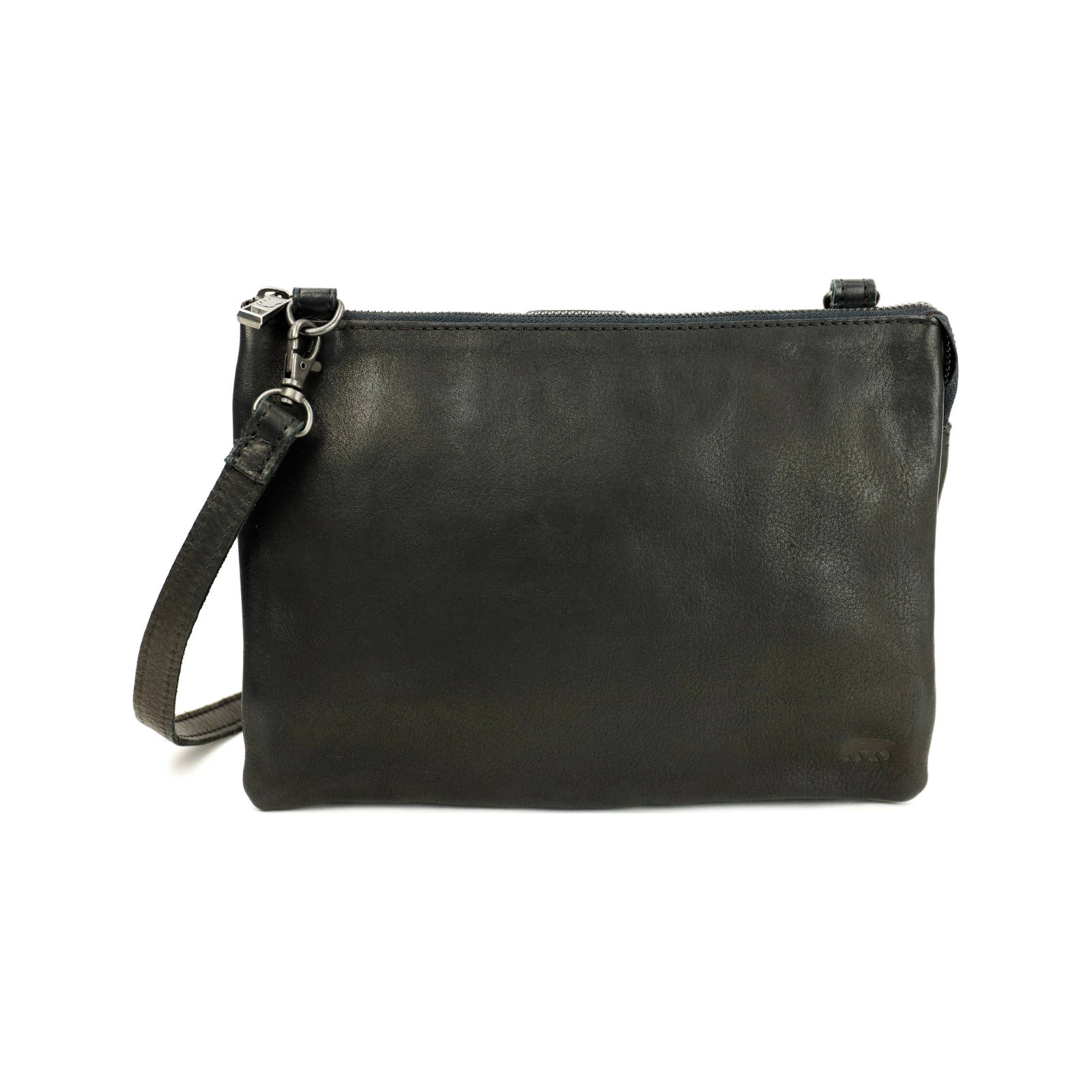 Bear Design Uma XL leren portemonneetas CP1268 (7 pasjesvakken) - Zwart