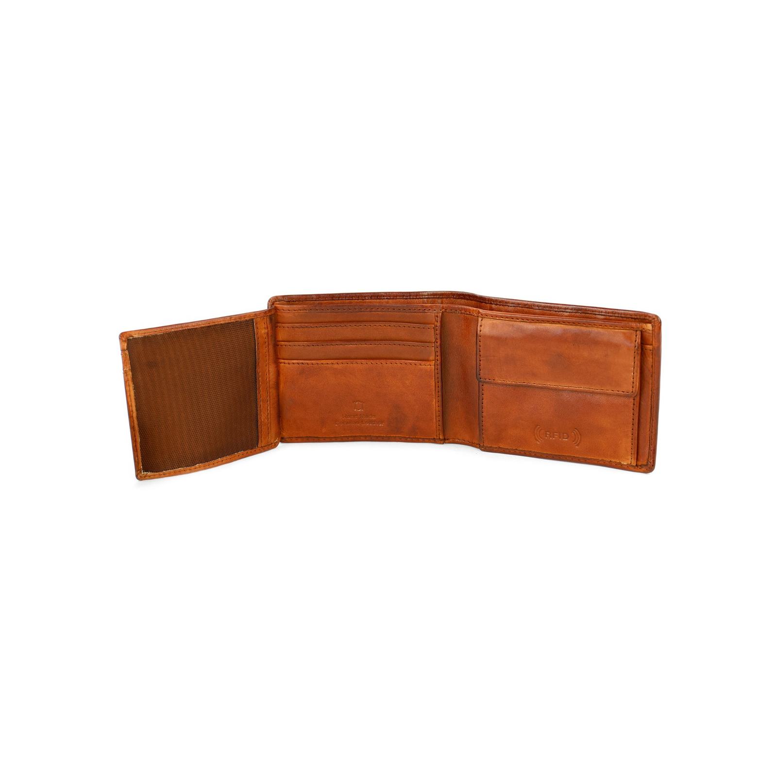 Bear Design Wesley Billfold portemonnee - Cognac - Afbeelding 5