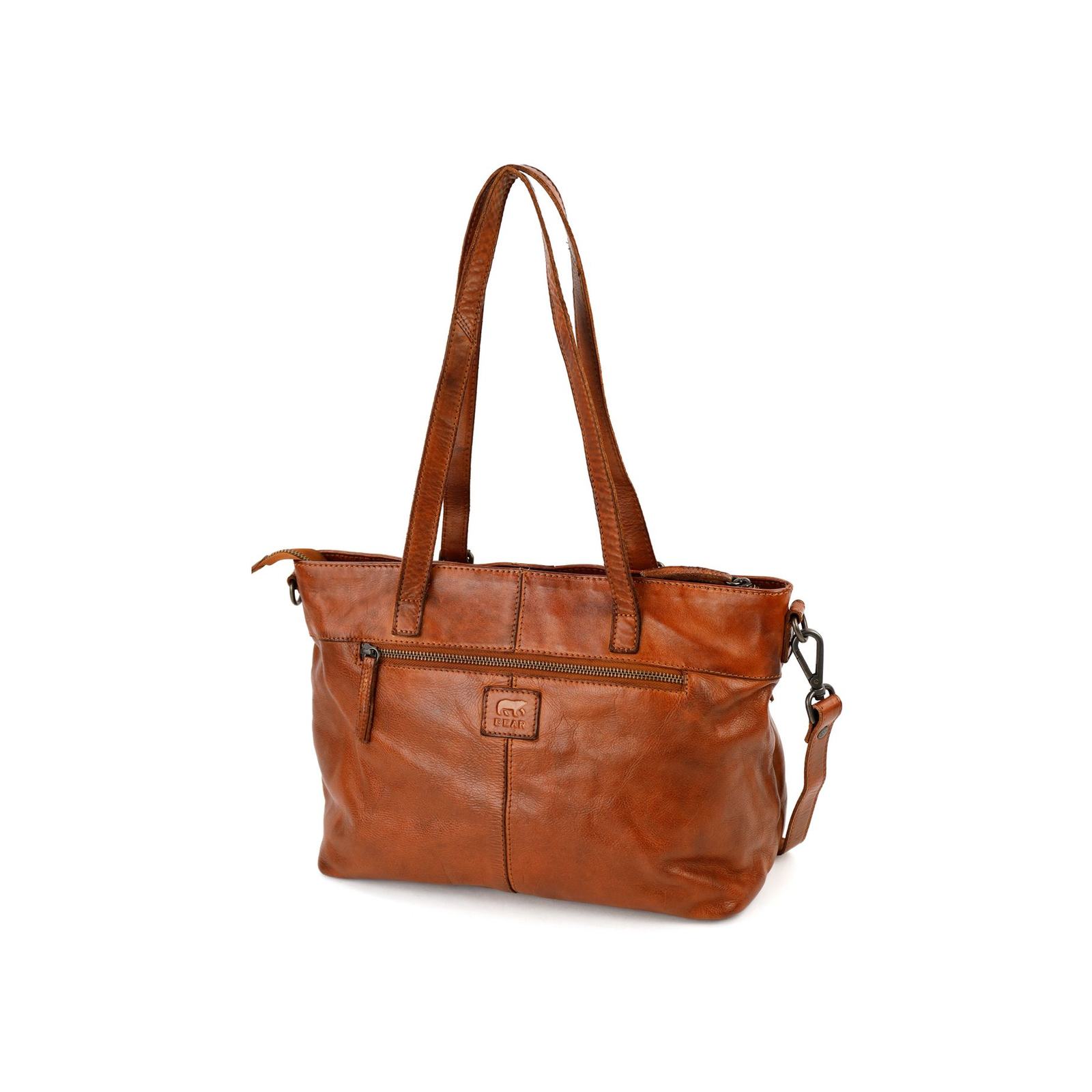 Bear Fleur schoudertas (hand- en schoudertas) - Cognac - Afbeelding 4
