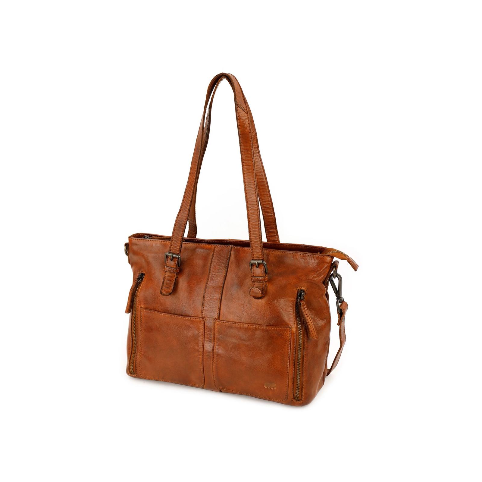 Bear Fleur schoudertas (hand- en schoudertas) - Cognac - Afbeelding 2