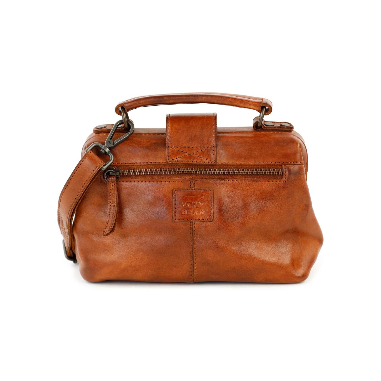 Bear Julia dokterstasje (mini dokterstas / handtas) - Cognac - Afbeelding 5