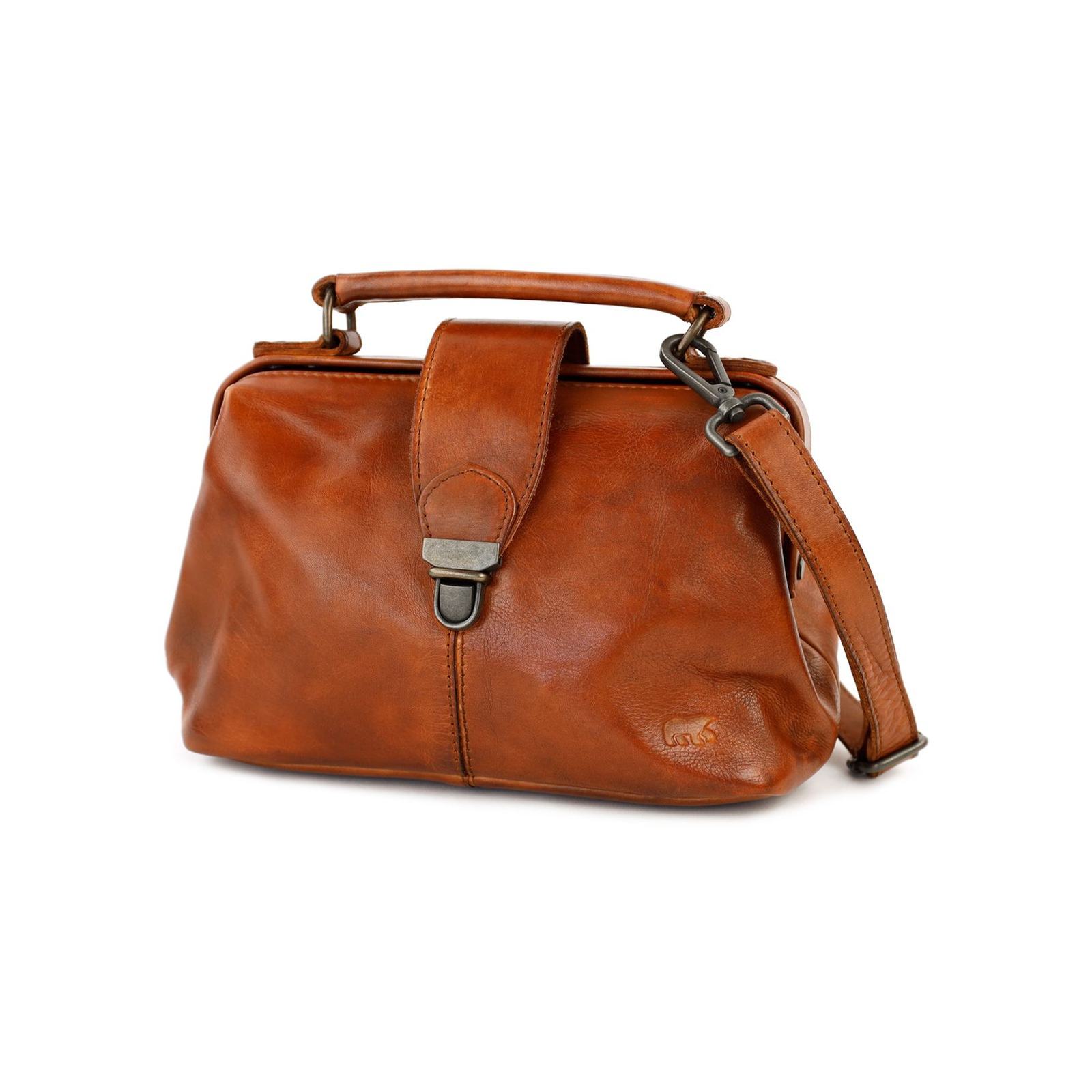 Bear Julia dokterstasje (mini dokterstas / handtas) - Cognac - Afbeelding 2