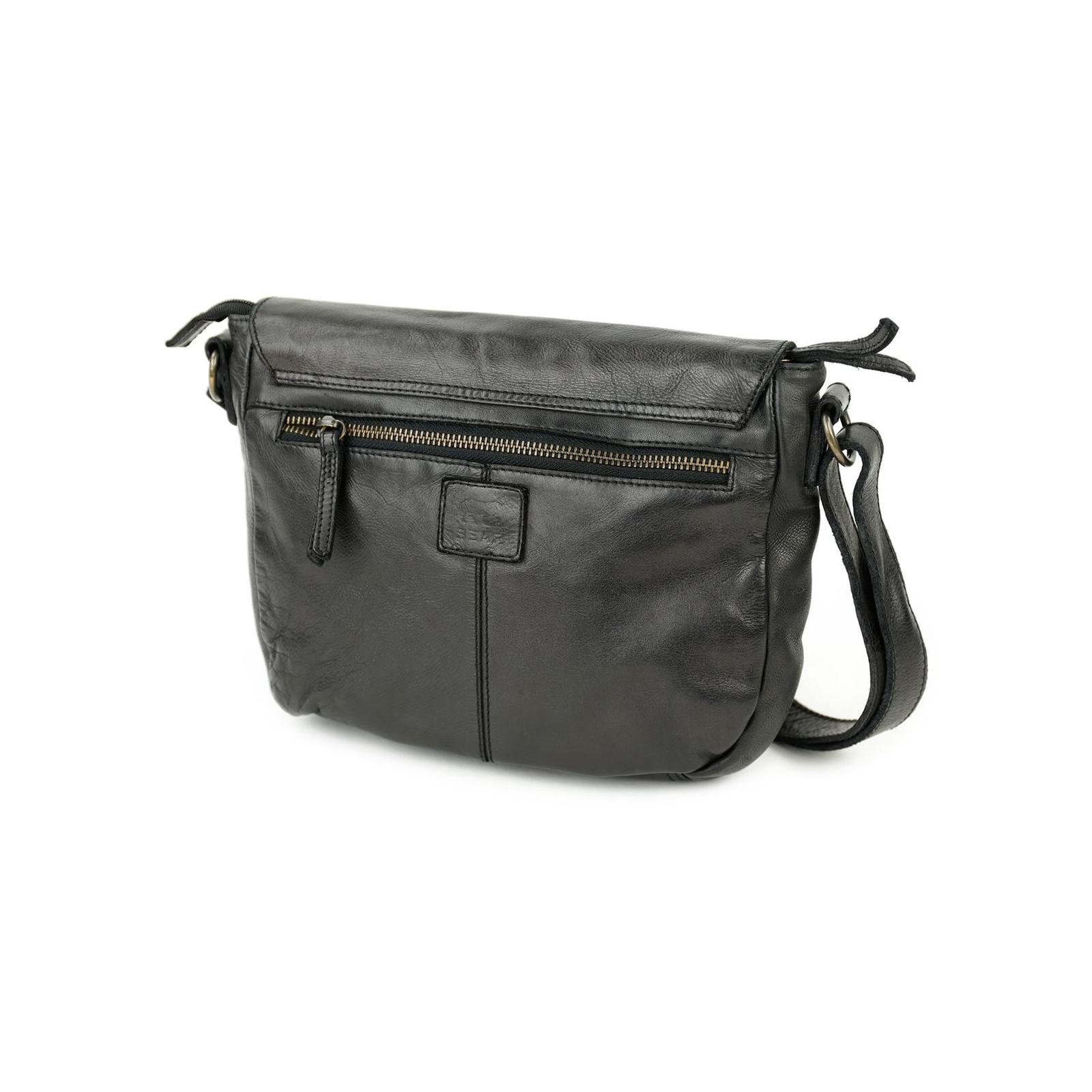 Bear Mattea schoudertasje (leren schoudertas / crossbody) - Zwart - Afbeelding 4
