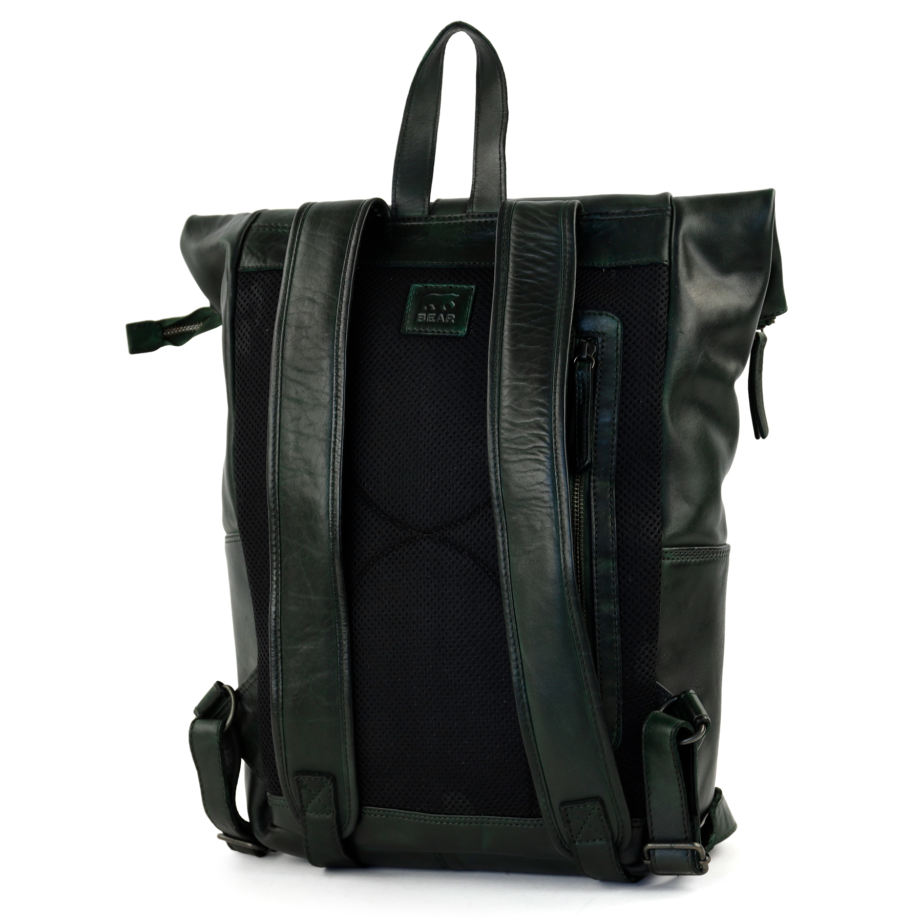 Bear Rick rugzak (Cow-Lavato leren rugzak) - Green - Afbeelding 4
