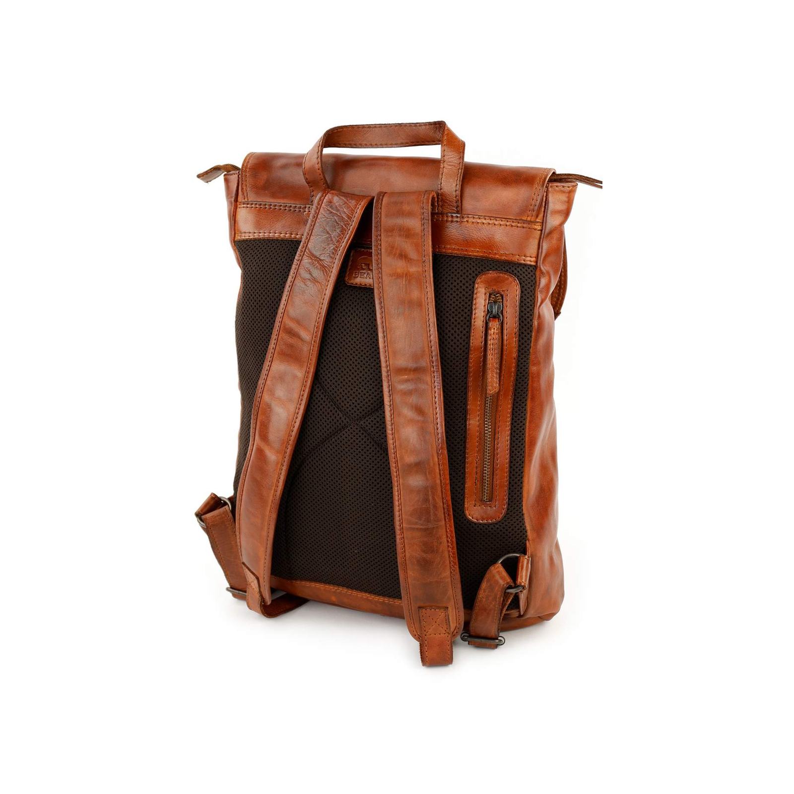 Bear Rob rugzak (Cow-Lavato leren rugzak) - Cognac - Afbeelding 4