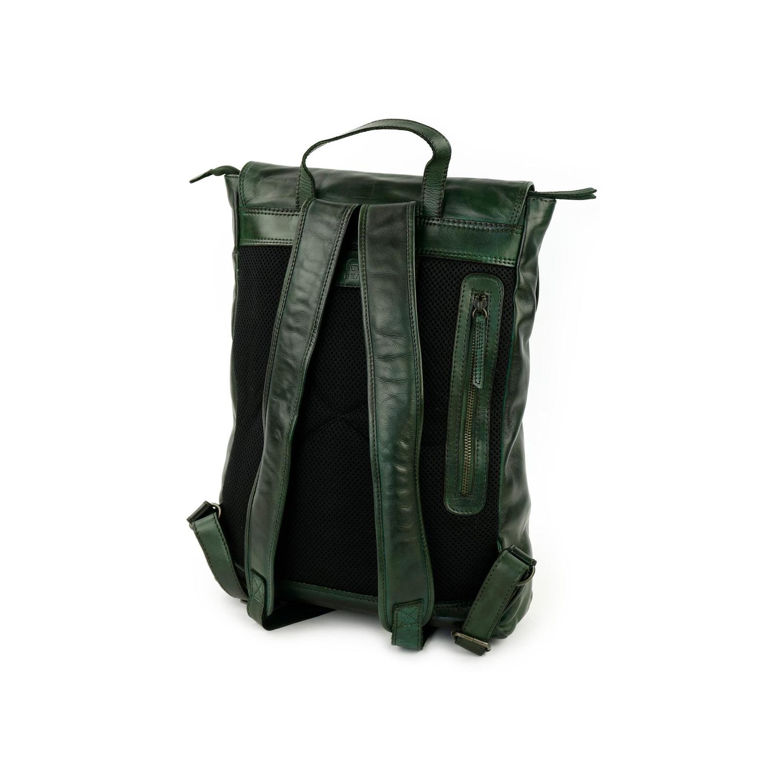 Bear Rob rugzak (Cow-Lavato leren rugzak) - Green - Afbeelding 4