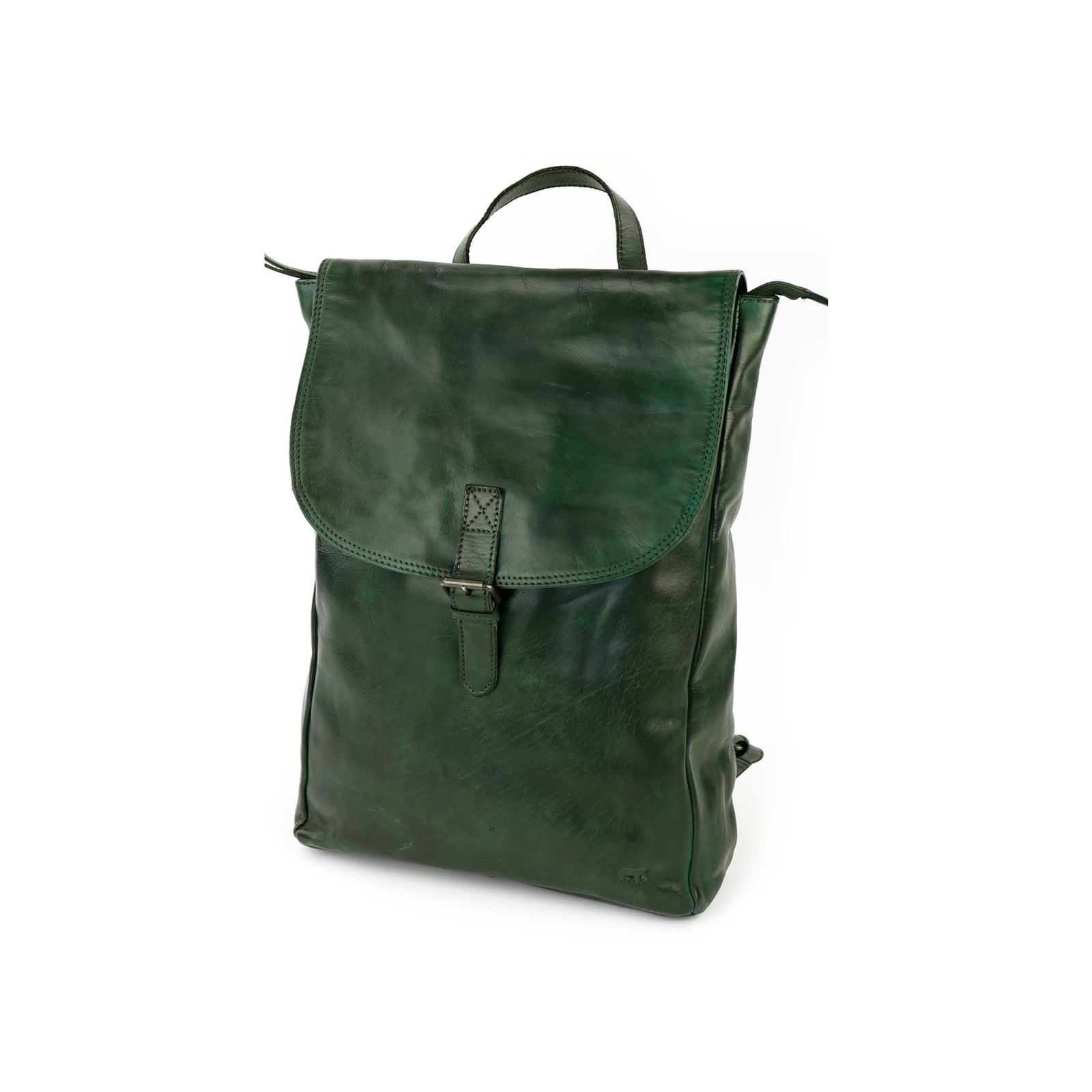 Bear Rob rugzak (Cow-Lavato leren rugzak) - Green - Afbeelding 2