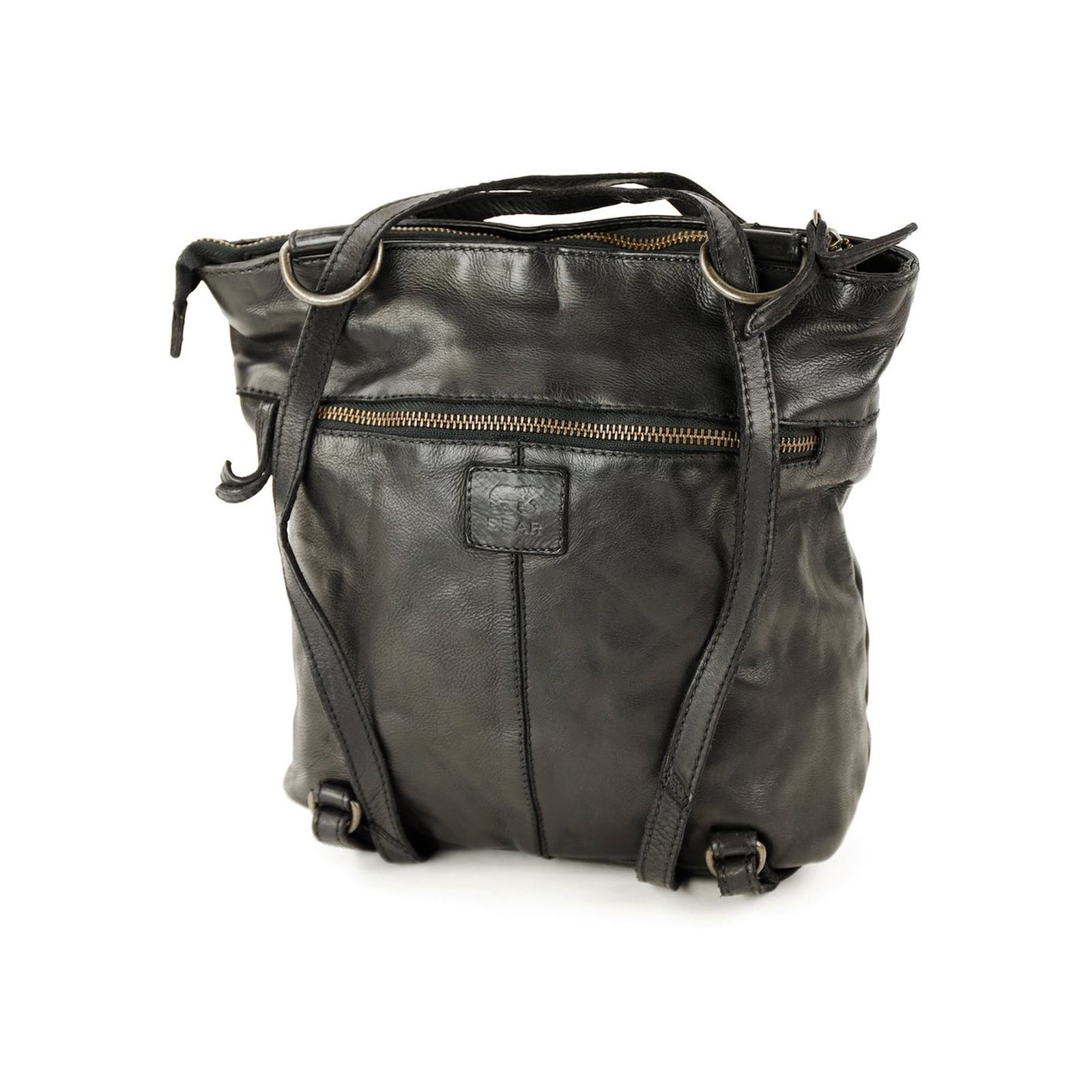 Bear Sandy rugzakschoudertas (2-in-1 tas) - Zwart - Afbeelding 3