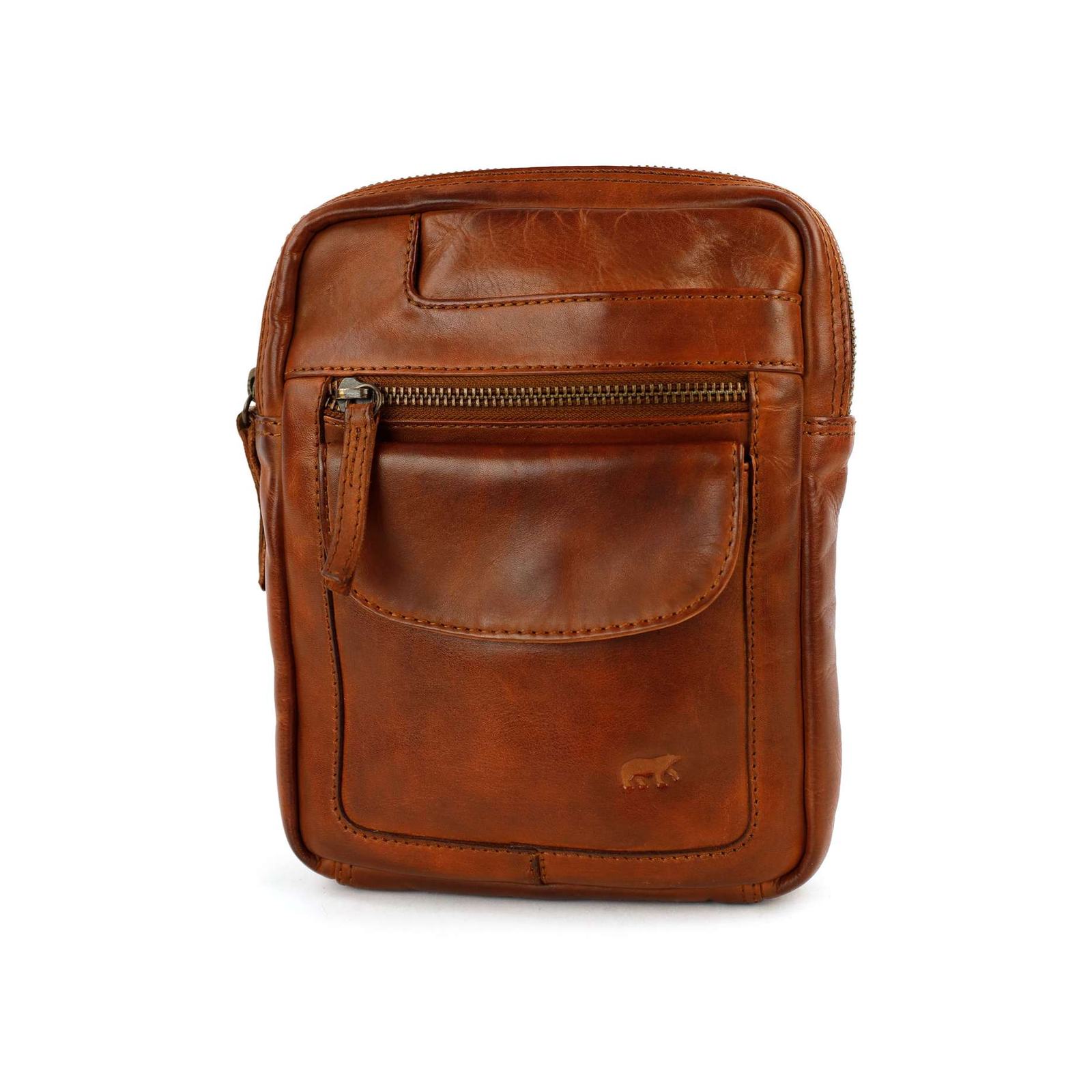 Bear Sasha crossbody (leren crossbody tas) - Cognac - Afbeelding 2