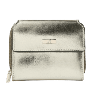 dR Amsterdam 110179 damesportemonnee met rits light gold voorkant