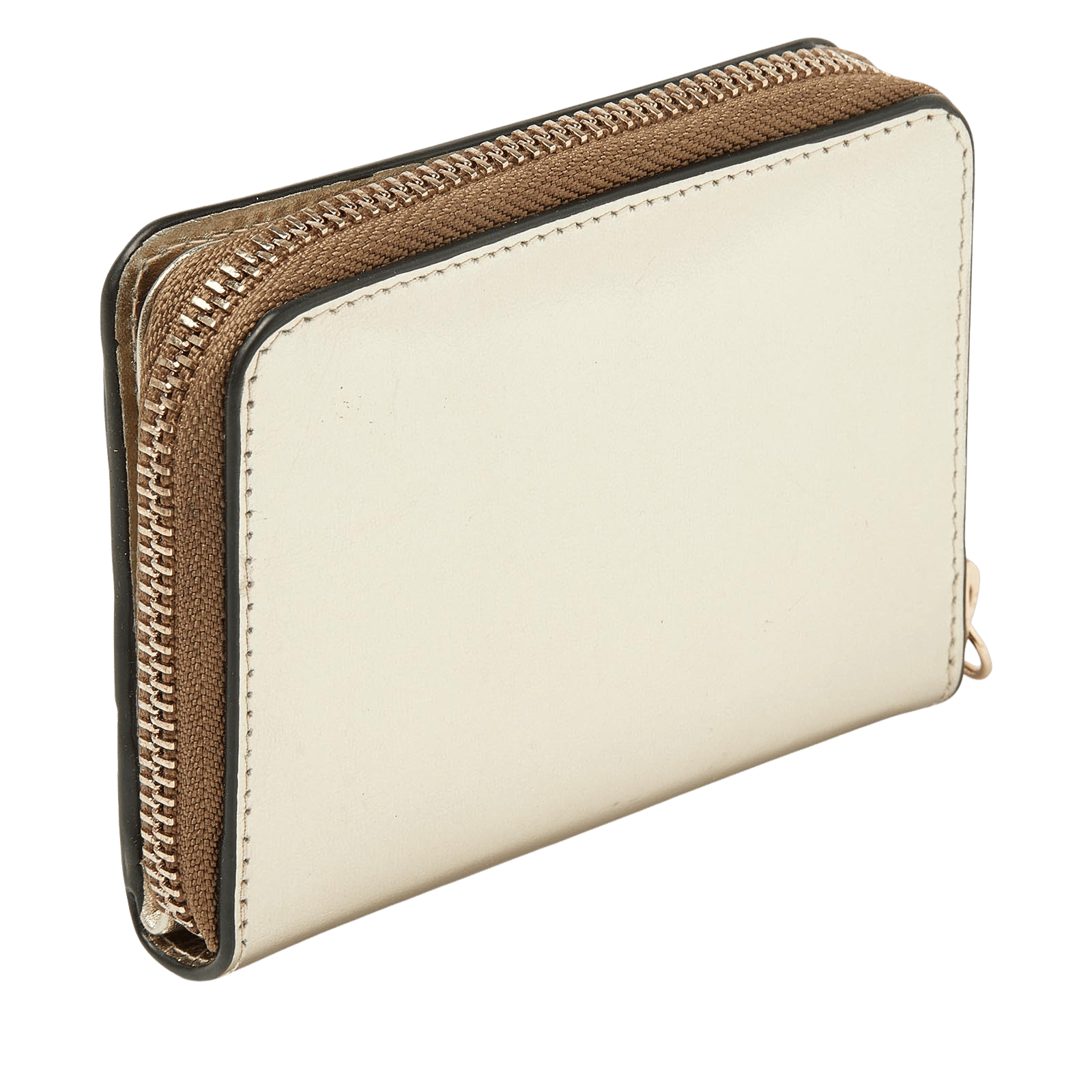 dR Amsterdam 110184 damesportemonnee met rits light gold achterkant