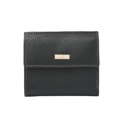 dR Amsterdam 110535 billfold portemonnee zwart voorkant