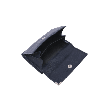 dR Amsterdam 15119 damesportemonnee RFID donkerblauw open
