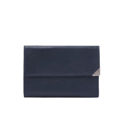 dR Amsterdam 15119 damesportemonnee RFID donkerblauw voorkant