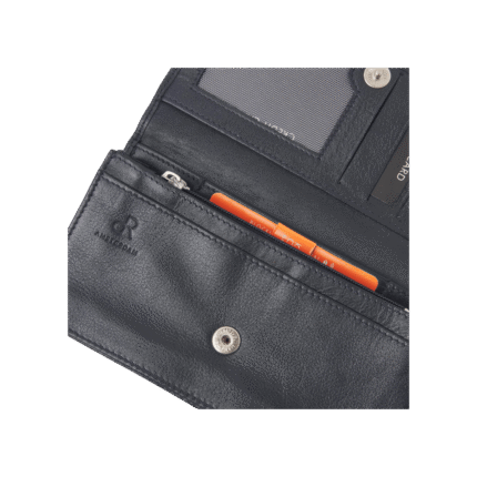 dR Amsterdam 15190 damesportemonnee RFID blauw detail