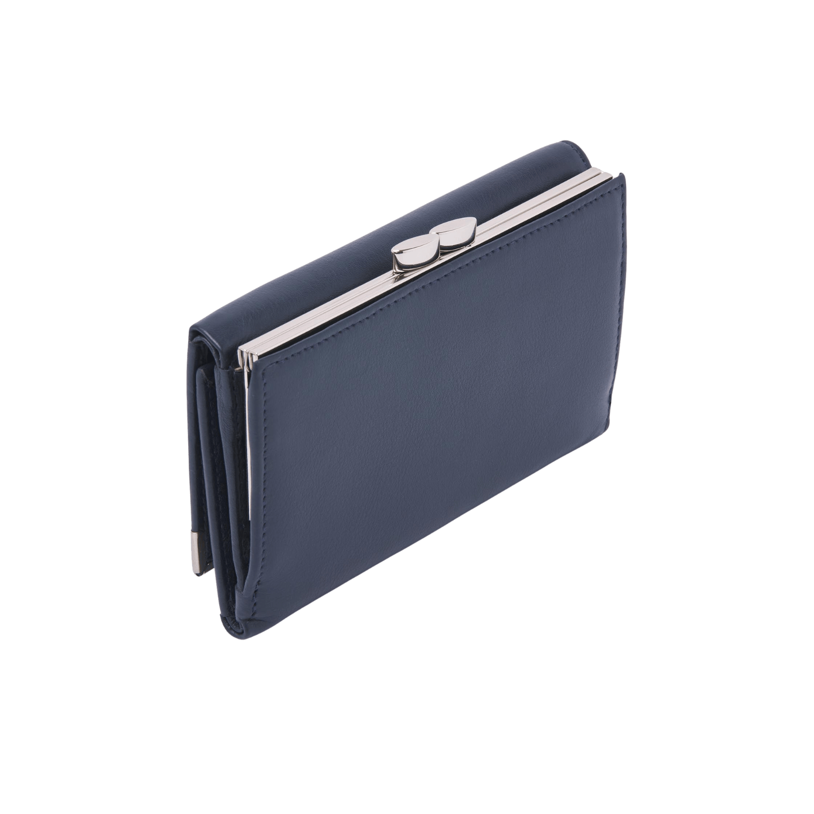 dR Amsterdam 15199 damesportemonnee RFID donkerblauw achterkant