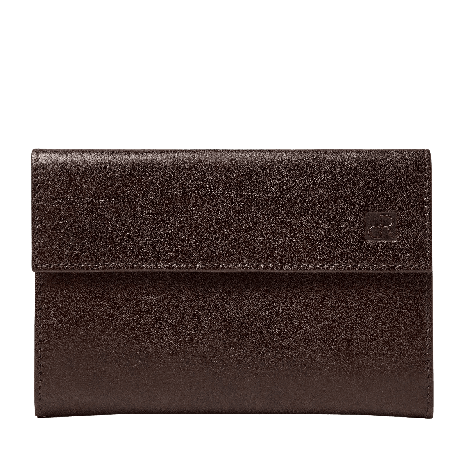 dR Amsterdam 2119 damesportemonnee RFID donkerbruin voorkant