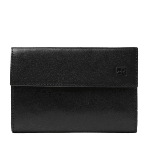dR Amsterdam 2119 damesportemonnee RFID zwart voorkant