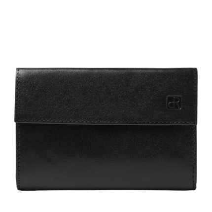 dR Amsterdam 2119 damesportemonnee RFID zwart voorkant